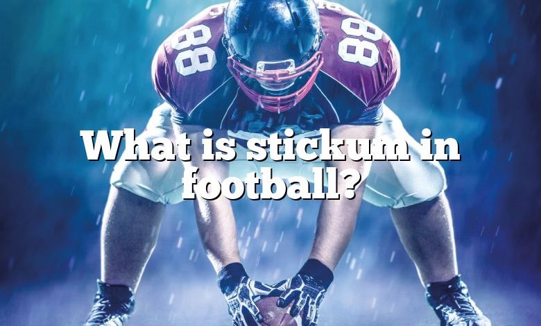 What is stickum in football?