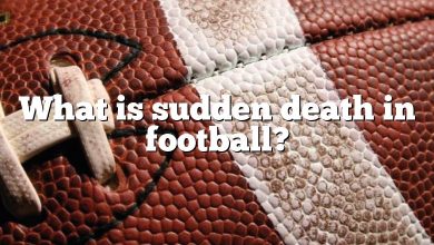 What is sudden death in football?