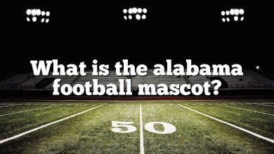 What is the alabama football mascot?