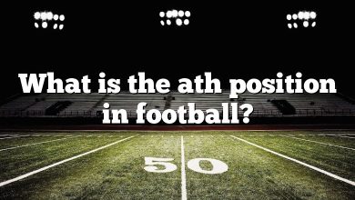 What is the ath position in football?