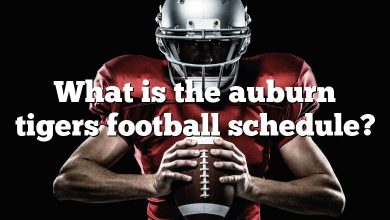What is the auburn tigers football schedule?