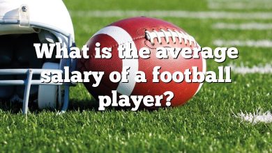 What is the average salary of a football player?