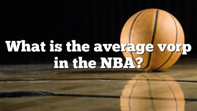 What is the average vorp in the NBA?