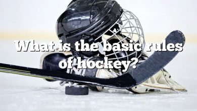 What is the basic rules of hockey?