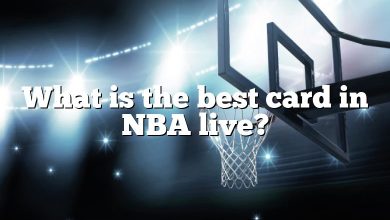 What is the best card in NBA live?