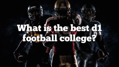 What is the best d1 football college?