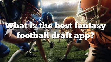 What is the best fantasy football draft app?