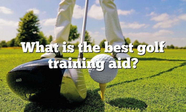 What is the best golf training aid?