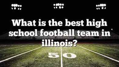 What is the best high school football team in illinois?