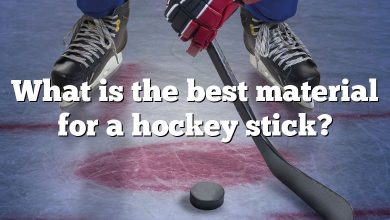 What is the best material for a hockey stick?