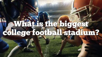 What is the biggest college football stadium?