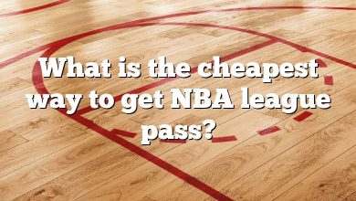 What is the cheapest way to get NBA league pass?