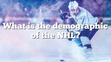 What is the demographic of the NHL?