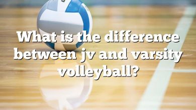 What is the difference between jv and varsity volleyball?