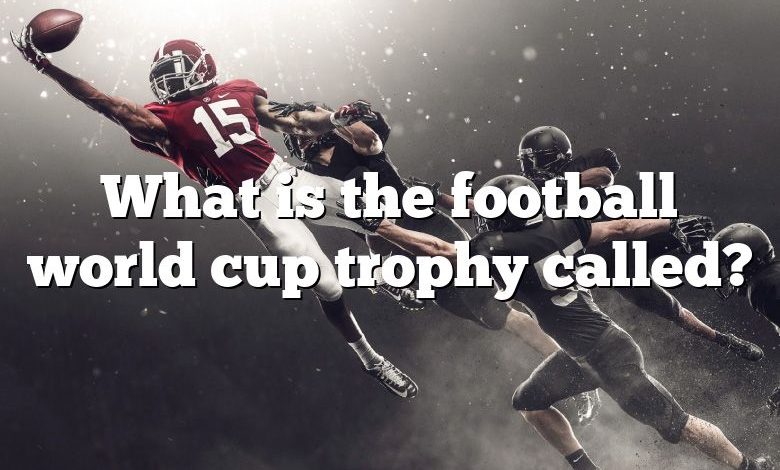 What is the football world cup trophy called?