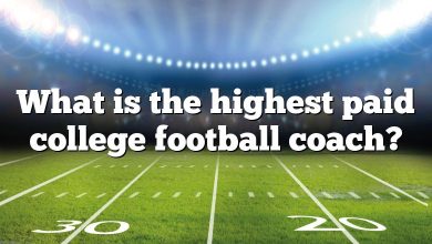 What is the highest paid college football coach?