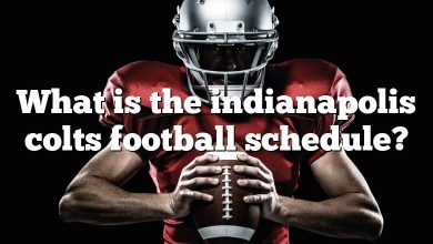 What is the indianapolis colts football schedule?