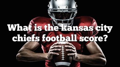 What is the kansas city chiefs football score?