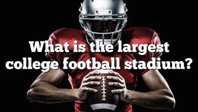 What is the largest college football stadium?