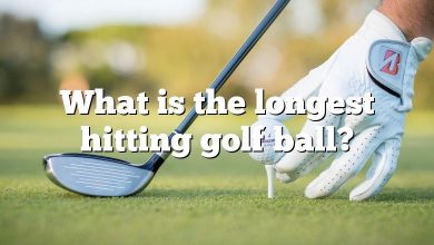 What is the longest hitting golf ball?