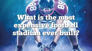 What is the most expensive football stadium ever built?