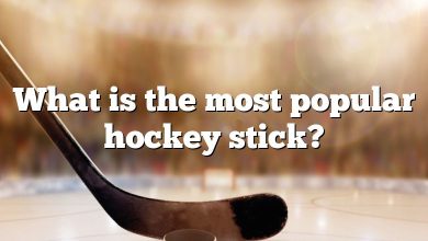 What is the most popular hockey stick?