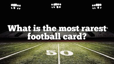 What is the most rarest football card?