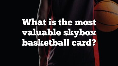 What is the most valuable skybox basketball card?