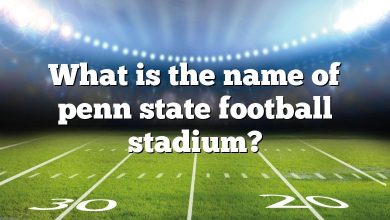 What is the name of penn state football stadium?