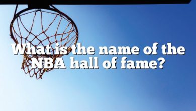 What is the name of the NBA hall of fame?