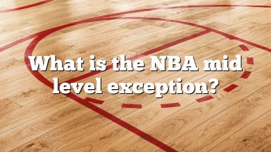What is the NBA mid level exception?