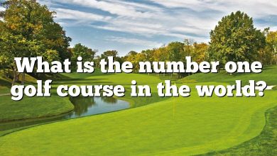 What is the number one golf course in the world?