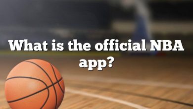 What is the official NBA app?