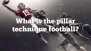 What is the pillar technique football?