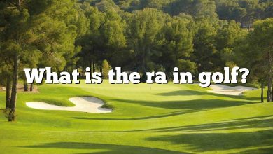 What is the ra in golf?