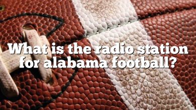 What is the radio station for alabama football?