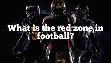 What is the red zone in football?