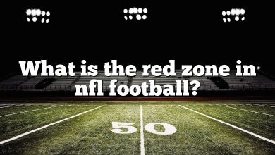 What is the red zone in nfl football?