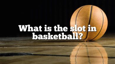 What is the slot in basketball?