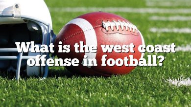 What is the west coast offense in football?