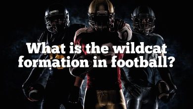 What is the wildcat formation in football?