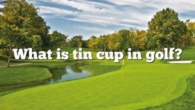 What is tin cup in golf?