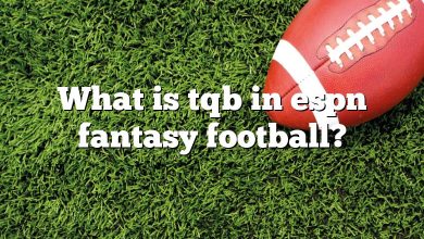 What is tqb in espn fantasy football?