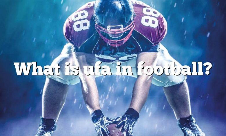 What is ufa in football?