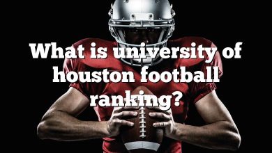 What is university of houston football ranking?