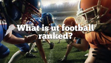 What is ut football ranked?