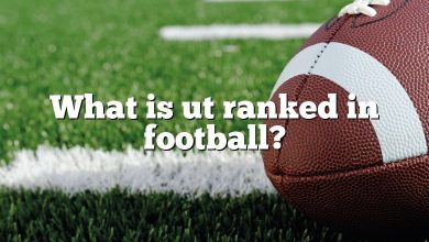 What is ut ranked in football?