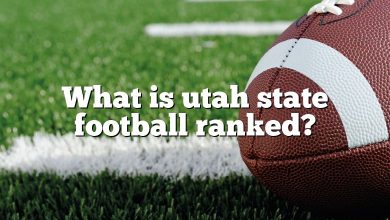 What is utah state football ranked?