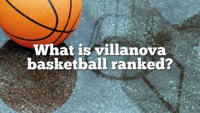 What is villanova basketball ranked?