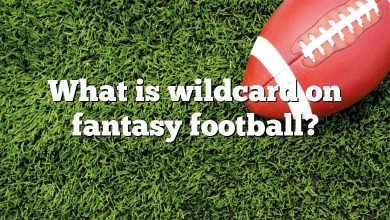 What is wildcard on fantasy football?